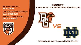 BGSU Hockey vs Notre Dame - Falcon Media Sports Network Broadcast (Jan. 31, 2026)