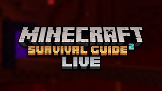 Choppin' 2sday: Nether Hub Work! ▢ Minecraft 1.18.1 Survival Guide LIVE [Livestream Feb 22 2022]