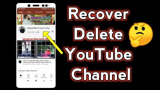 How to recover Deleted YouTube Account || Get Back Delete YouTube Channel || Recover Suspend YouTube