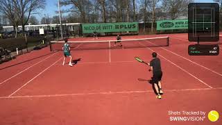 28 March 2022 - Tennis - NTRP 4.0 / ITN 6.0 - Formal doubles match - Highlights - SwingVision