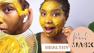 DIY Sea Moss Peel Face Mask | Self Care Routine