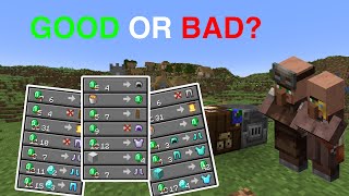 New Expirimental Villager Changes in Minecraft!