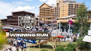 Le run gagnant d'Adrien Loron | Urban DH Les 2 Alpes 1800 District