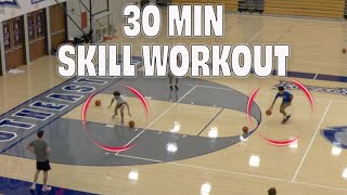 30 Minute Basketball Skills Workout - Drills to Make Your Players Better