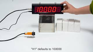 YMJOINMX 1.5in led digital counter