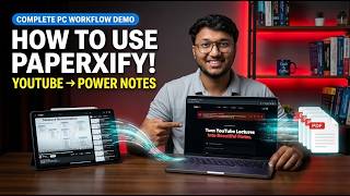 I Built an AI that Watches YouTube Lectures FOR YOU 🤯 (Full PC Demo)