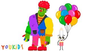 Finger Family Learn Colors | YouKids Nursery Rhymes & Kids Songs