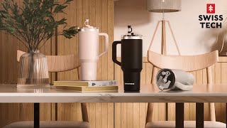 #SwissTech Stainless Steel Vacuum Insulated Drinkware#SwissTechTools#CampingGear#outdoors#coffeemug