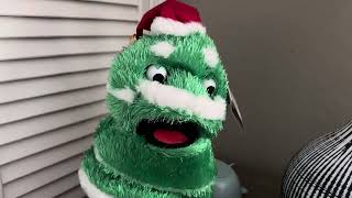 Gemmy dancing plush Christmas tree