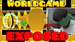 Worldgame got EXPOSED for CHEATING his Blindfold Completions