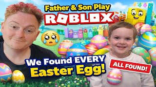 Father & Son Play Roblox… And We Found EVERY Easter Egg 🥹👨‍👦🥚