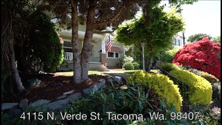 Lovingly Maintained & Updated 3-Bedroom, 1.75-Bath Craftsman in Fantastic North Tacoma Location