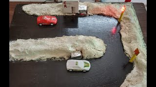 Latest engineering project: Vehicle accident prevention at turning roads