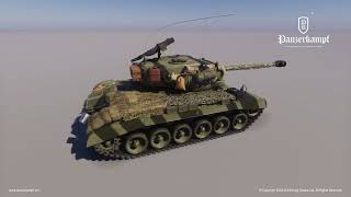 PANZERKAMPF® - T26E3 Pershing 3D-skin DEMO
