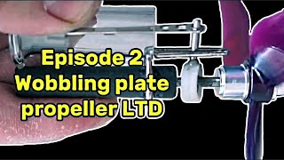 How to make a Stirling Engine with drone prop-flywheel - episode 2
