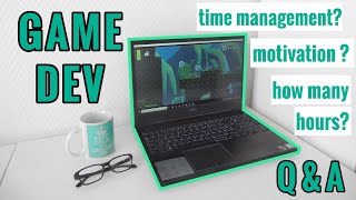 Game Dev Q&A | Motivation, Time Management, Full-Time Job + Game Dev?