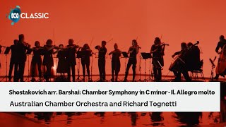 Shostakovich Chamber Symphony Second Movement performed by Australian Chamber Orchestra