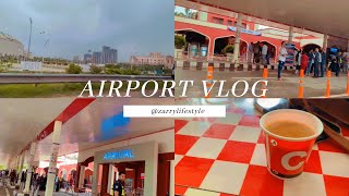 Hajj se aai khala khalu❤️|| airport vlog✈️