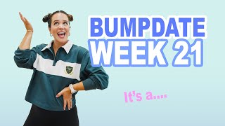Bumpdate 21 Weeks: New Symptoms, Cravings & Gender Reveal!
