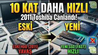 Don't Throw It Away! My 15-Year-Old Laptop is Back to Life! 🚀 2011 Toshiba SSD Upgrade and Cloning