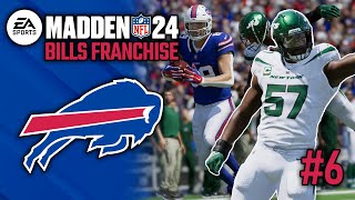 Our first division game vs the Jets! | Madden 24 Buffalo Bills Franchise [6]