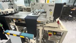 New generation pocket setting machine for jeans pocket