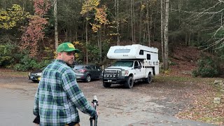 I never heard this before truck camping West Virginia 