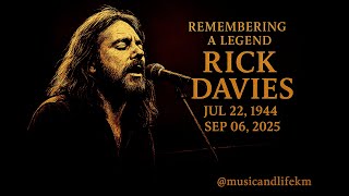 R.I.P.: RICK DAVIES (Jul 22, 1944 - Sep 06, 2025) 🎶 SUPERTRAMP!