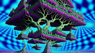 Treeway to Heaven, AI Psychedelic Animated Art - AV 7