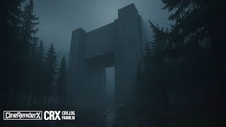Hidden Research Facility in the Fog | Dark Forest Mystery Ambience (1 Hour)