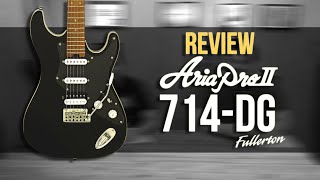 Review Guitarra Aria Pro II 714-DG Fullerton | com Leo Bizzo