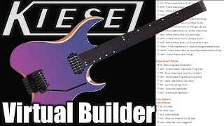 Kiesel Guitars - Virtual Builder (alpha demo)