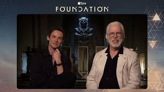 Cassian Bilton and Terrence Mann talk Foundation season 3
