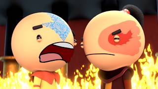 Aang Vs Zuko Rap Battle (Animated Skit)