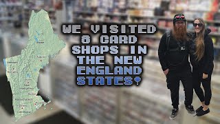 We Traveled to the New England States and Visited 8 Card Shops! Card Shop Reviews and Pickups!