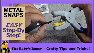 Metal Snaps 101: Learn How To Install in Under 5 Minutes!