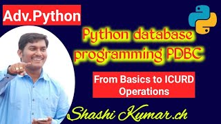 Python Database Programming using Oracle Database.
