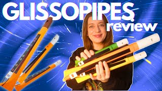 Trying the new GLISSOPIPES: review and demo! | Team Recorder