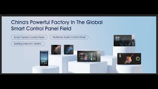 AISpeaker Smart Control Panel : Step into AISpeaker Showroom 🔊 #knxautomation #homeautomation