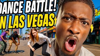Dance Battle With Las Vegas Streamers!!
