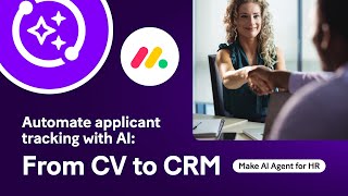 From CV to CRM: Create an automated resume screening AI agent in Make