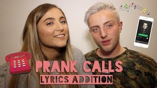 PRANK CALLS - LYRICS ADDITION