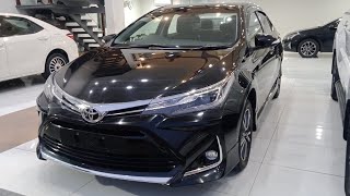 Toyota Corolla Grande 1.8 model 2021, black interior