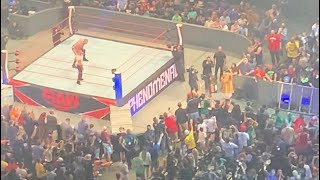 Wwe Monday Night Raw Aj Styles Omos live view live entrance live show 2021