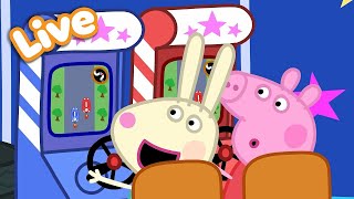 🔴 LIVE 24/7: Peppa Pig Plays Games! ♥️👾 | Peppa Pig's Pretend Play | Peppa Pig Tales | FULL EPISODES