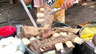 SIKAT Na Mamihan in Manila | JURASSIC Buto Buto Bulalo MAMI | Filipino Street Food