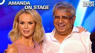 Amanda Joins Peter Raj’s Bizarre Serenade | Britain’s Got Talent