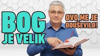 BOG JE VELIK - Ovo me je oduševilo!!! - mr Zoran Marcikić Biblija uči