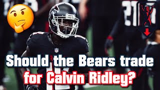 RUMOR: The Chicago Bears are a team to watch in a trade for Atlanta Falcons WR Calvin Ridley (2022)