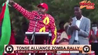 Change is coming Dr Chilima so emotional